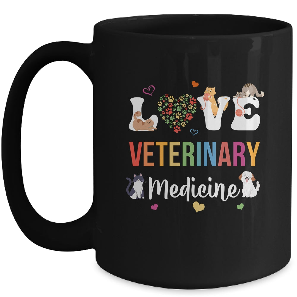 Vet Tech Veterinary Technician For Women Girls Veterinarian Mug | siriusteestore