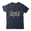 Veterinary Medicine Vet Med Staff Veterinarian Groovy Shirt & Tank Top | siriusteestore