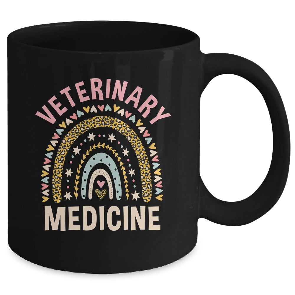 Veterinary Medicine Veterinarian Appreciation Rainbow Mug | siriusteestore