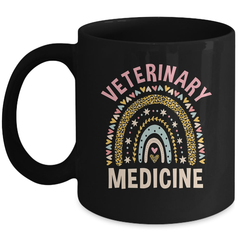 Veterinary Medicine Veterinarian Appreciation Rainbow Mug | siriusteestore