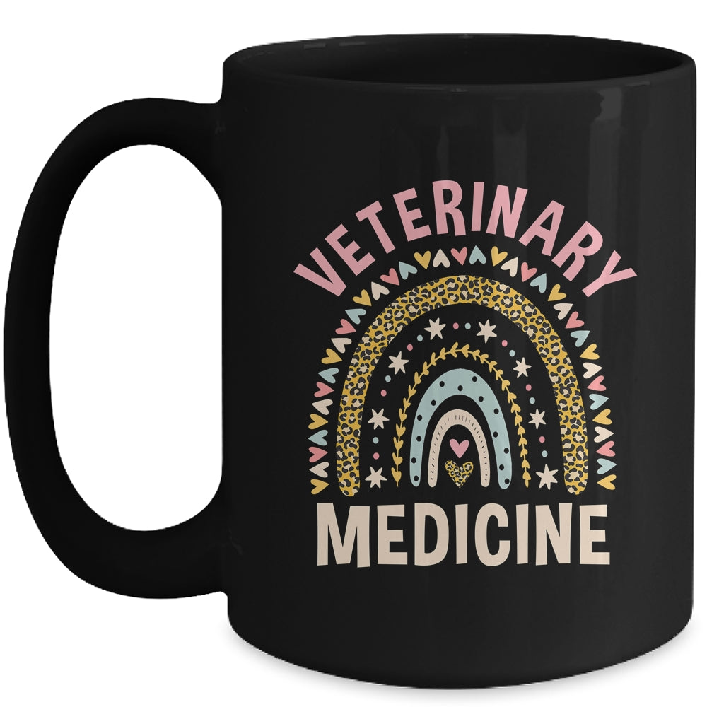 Veterinary Medicine Veterinarian Appreciation Rainbow Mug | siriusteestore
