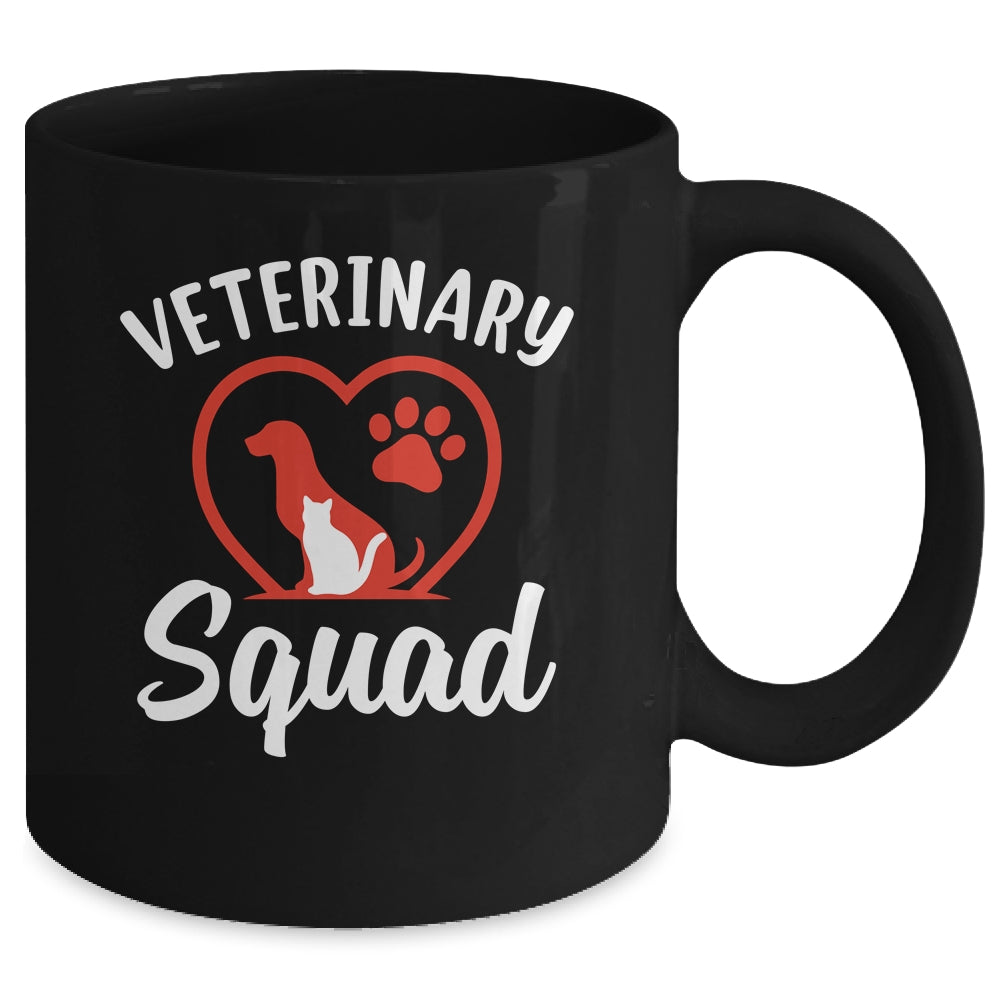 Veterinary Squad Vet Tech Symbol Veterinary Assistant Mug | siriusteestore