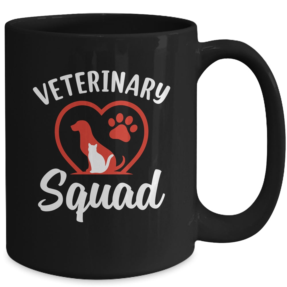 Veterinary Squad Vet Tech Symbol Veterinary Assistant Mug | siriusteestore