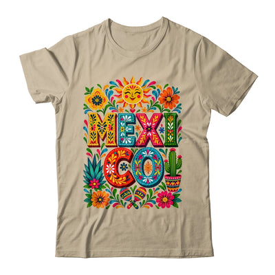 Vibrant Mexico Floral Cinco De Mayo Mexican Folk Colorful Shirt & Hoodie | siriusteestore