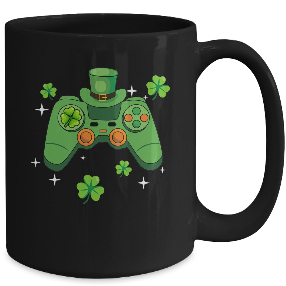 Video Game Controller Irish Gamer Boys Happy St Patricks Day Mug | siriusteestore