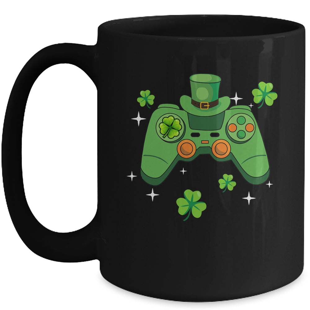 Video Game Controller Irish Gamer Boys Happy St Patricks Day Mug | siriusteestore