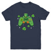 Video Game Controller Irish Gamer Boys Happy St Patricks Day Youth Shirt | siriusteestore