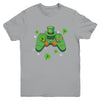 Video Game Controller Irish Gamer Boys Happy St Patricks Day Youth Shirt | siriusteestore