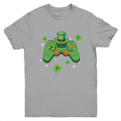 Video Game Controller Irish Gamer Boys Happy St Patricks Day Youth Shirt | siriusteestore