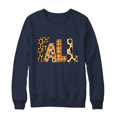 Vinage Autumn Distressed Fall Pumpkin Girly Thanksgiving Shirt & Sweatshirt | siriusteestore