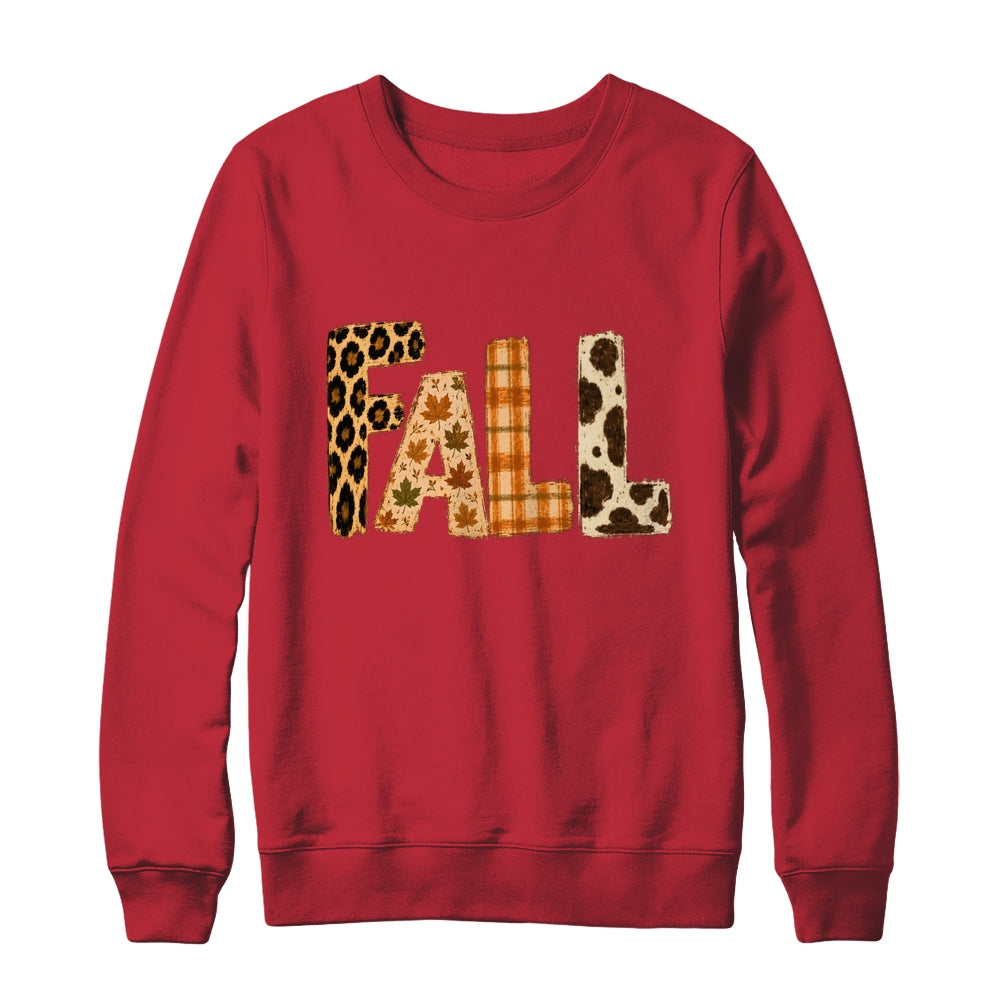 Vinage Autumn Distressed Fall Pumpkin Girly Thanksgiving Shirt & Sweatshirt | siriusteestore