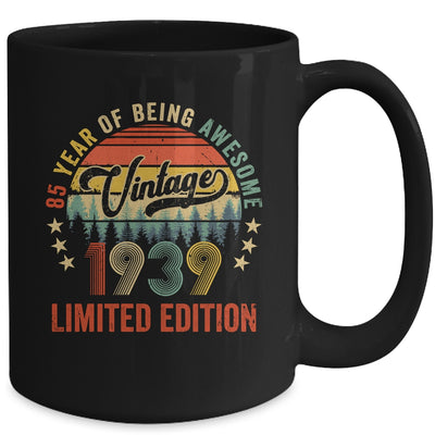 Vintage 1939 Limited Edition 85 Year Old 85th Birthday Mug | siriusteestore