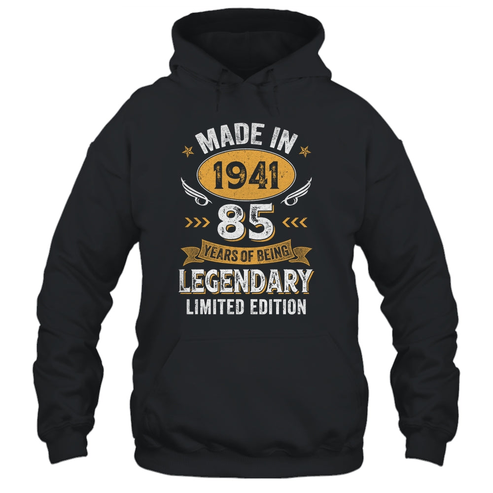 Vintage 1941 85 Years Old Birthday 85th Birthday Men Women Shirt & Hoodie | siriusteestore