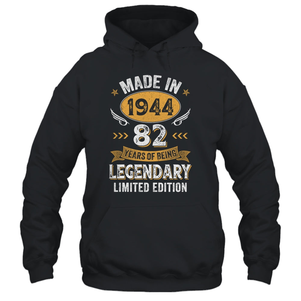 Vintage 1944 82 Years Old Birthday 82nd Birthday Men Women Shirt & Hoodie | siriusteestore