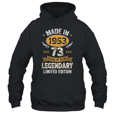Vintage 1953 73 Years Old Birthday 73rd Birthday Men Women Shirt & Hoodie | siriusteestore