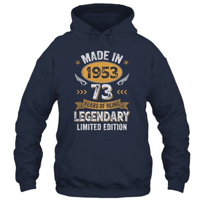 Vintage 1953 73 Years Old Birthday 73rd Birthday Men Women Shirt & Hoodie | siriusteestore