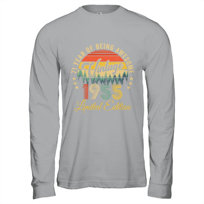 Vintage 1955 Limited Edition 71 Years Old 71st Birthday Shirt & Hoodie | siriusteestore