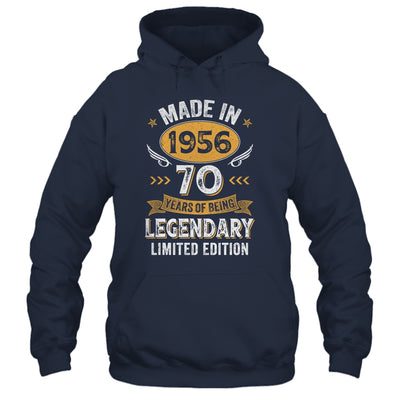 Vintage 1956 70 Years Old Birthday 70th Birthday Men Women Shirt & Hoodie | siriusteestore