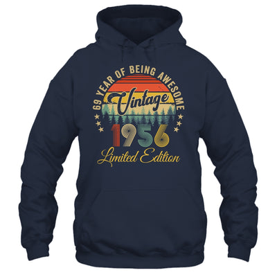 Vintage 1956 Limited Edition 69 Year Old 69th Birthday Shirt & Hoodie | siriusteestore