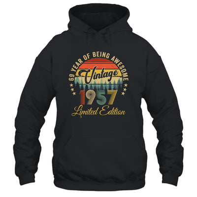 Vintage 1957 Limited Edition 69 Years Old 69th Birthday Shirt & Hoodie | siriusteestore