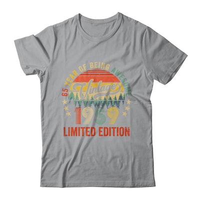 Vintage 1959 Limited Edition 65 Year Old 65th Birthday Shirt & Hoodie | siriusteestore