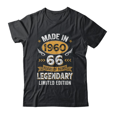 Vintage 1960 66 Years Old Birthday 66th Birthday Men Women Shirt & Hoodie | siriusteestore
