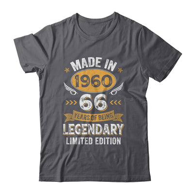 Vintage 1960 66 Years Old Birthday 66th Birthday Men Women Shirt & Hoodie | siriusteestore