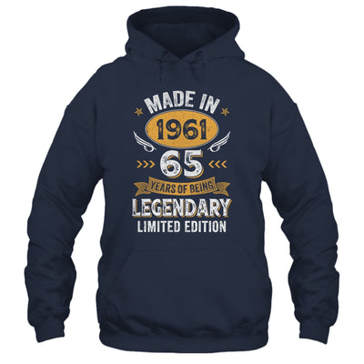 Vintage 1961 65 Years Old Birthday 65th Birthday Men Women Shirt & Hoodie | siriusteestore