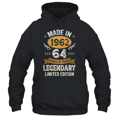 Vintage 1962 64 Years Old Birthday 64th Birthday Men Women Shirt & Hoodie | siriusteestore
