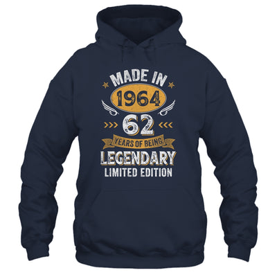Vintage 1964 62 Years Old Birthday 62nd Birthday Men Women Shirt & Hoodie | siriusteestore