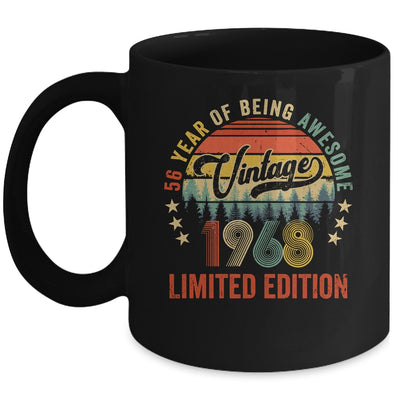 Vintage 1968 Limited Edition 56 Year Old 56th Birthday Mug | siriusteestore