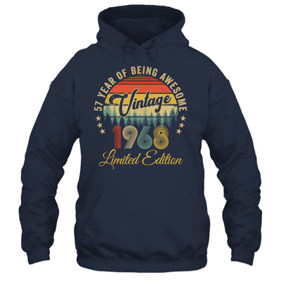 Vintage 1968 Limited Edition 57 Year Old 57th Birthday Shirt & Hoodie | siriusteestore