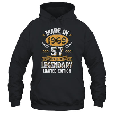 Vintage 1969 57 Years Old Birthday 57th Birthday Men Women Shirt & Hoodie | siriusteestore