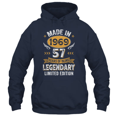 Vintage 1969 57 Years Old Birthday 57th Birthday Men Women Shirt & Hoodie | siriusteestore