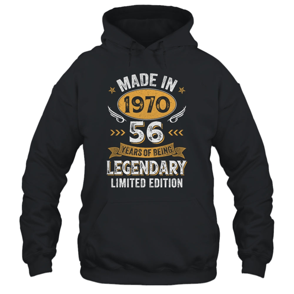Vintage 1970 56 Years Old Birthday 56th Birthday Men Women Shirt & Hoodie | siriusteestore