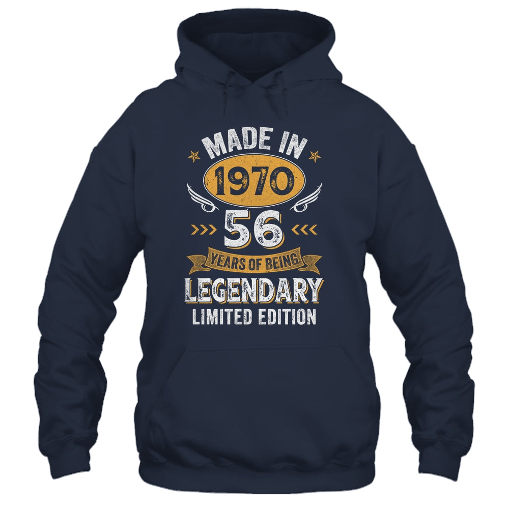 Vintage 1970 56 Years Old Birthday 56th Birthday Men Women Shirt & Hoodie | siriusteestore