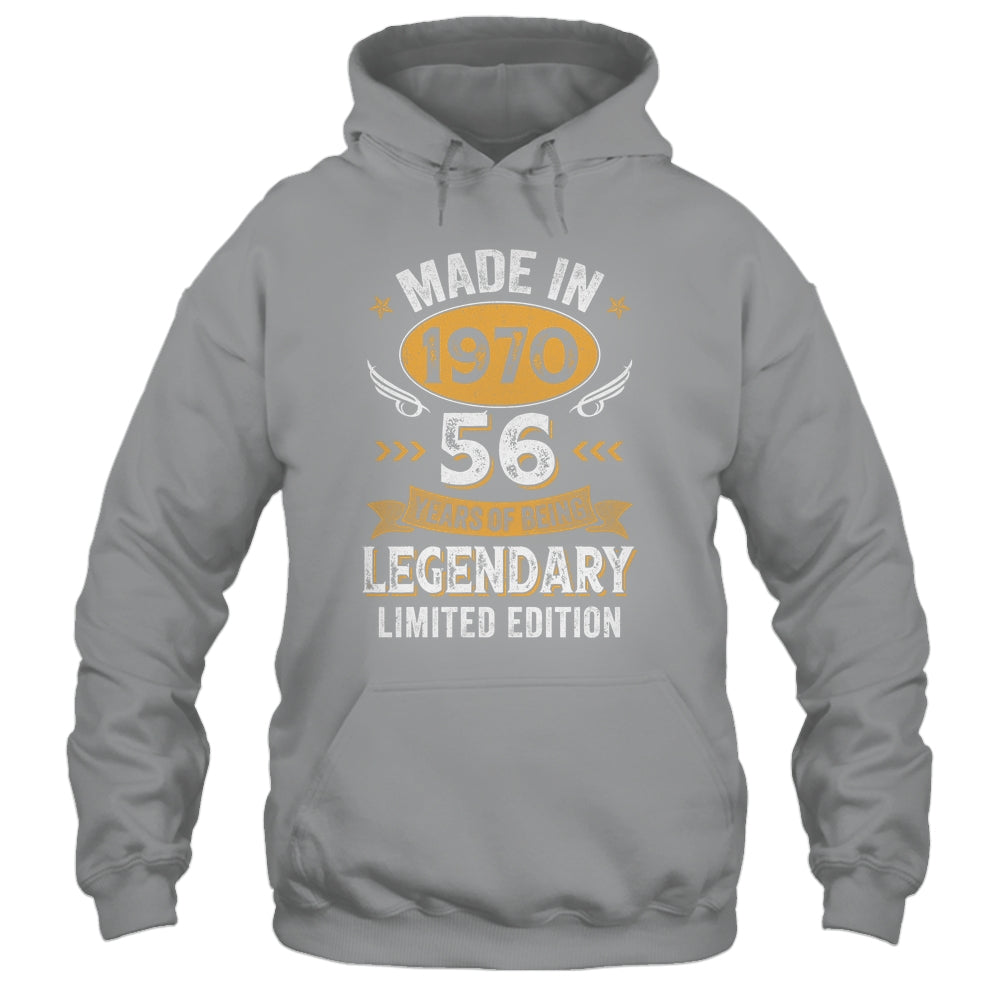 Vintage 1970 56 Years Old Birthday 56th Birthday Men Women Shirt & Hoodie | siriusteestore
