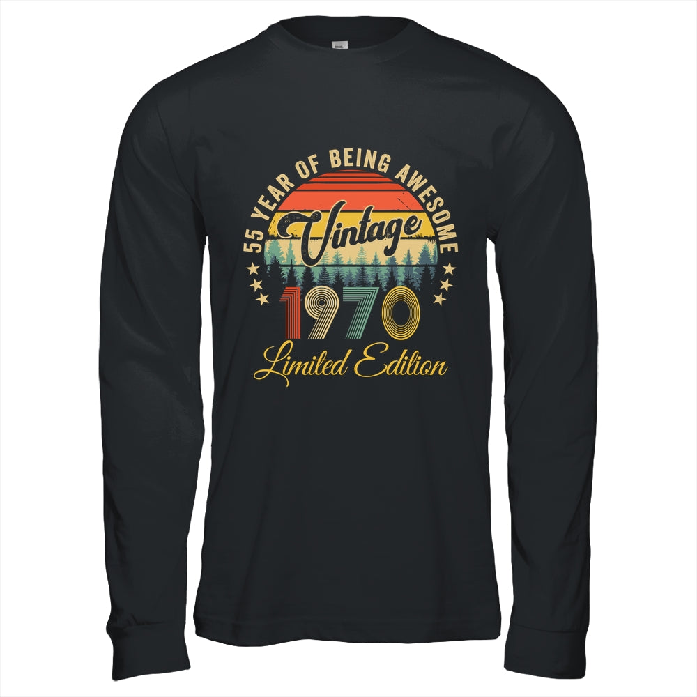 Vintage 1970 Limited Edition 55 Year Old 55th Birthday Shirt & Hoodie | siriusteestore