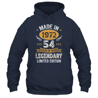 Vintage 1972 54 Years Old Birthday 54th Birthday Men Women Shirt & Hoodie | siriusteestore
