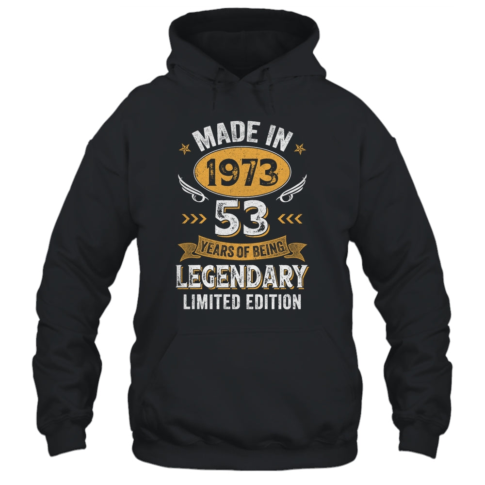 Vintage 1973 53 Years Old Birthday 53rd Birthday Men Women Shirt & Hoodie | siriusteestore