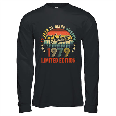 Vintage 1979 Limited Edition 45 Year Old 45th Birthday Shirt & Hoodie | siriusteestore