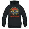 Vintage 1979 Limited Edition 45 Year Old 45th Birthday Shirt & Hoodie | siriusteestore