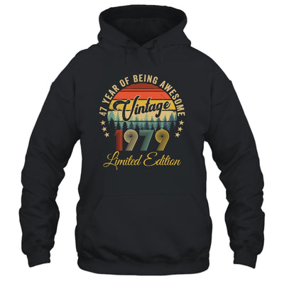 Vintage 1979 Limited Edition 47 Years Old 47th Birthday Shirt & Hoodie | siriusteestore