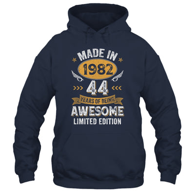 Vintage 1982 44 Years Old Birthday 44th Birthday Men Women Shirt & Hoodie | siriusteestore