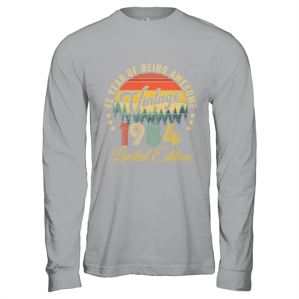 Vintage 1984 Limited Edition 42 Years Old 42nd Birthday Shirt & Hoodie | siriusteestore