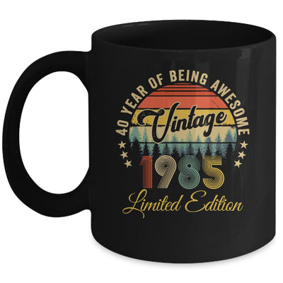 Vintage 1985 Limited Edition 40 Year Old 40th Birthday Mug | siriusteestore