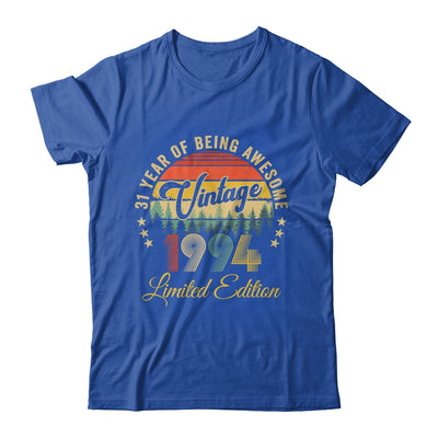 Vintage 1994 Limited Edition 31 Year Old 31st Birthday Shirt & Hoodie | siriusteestore