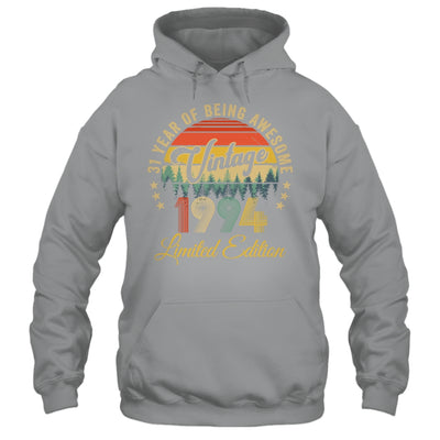 Vintage 1994 Limited Edition 31 Year Old 31st Birthday Shirt & Hoodie | siriusteestore