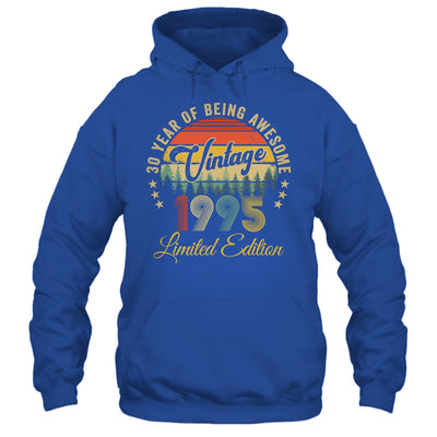 Vintage 1995 Limited Edition 30 Year Old 30th Birthday Shirt & Hoodie | siriusteestore
