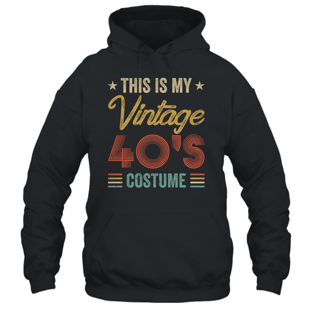 Vintage 40s Costume 40's Outfit 1940s Fashion 40 Theme Party Shirt & Hoodie | siriusteestore